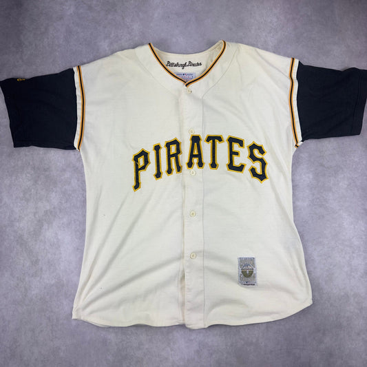 (L) Vintage Pirates Baseball Jersey