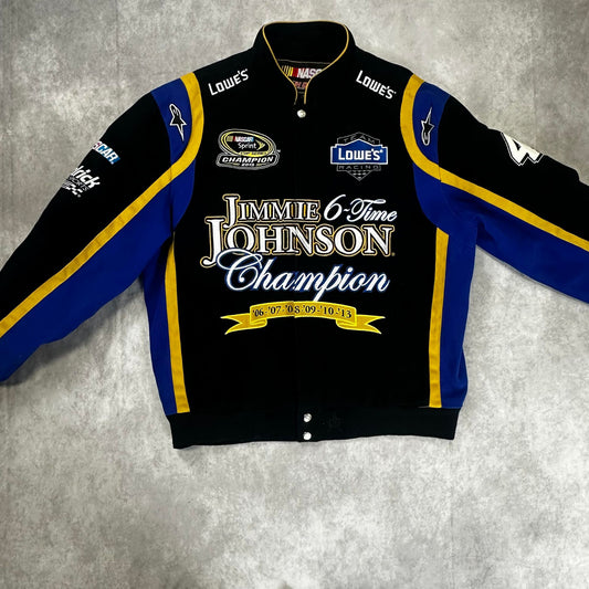 (L) Vintage Jimmie Johnson Nascar Jacket