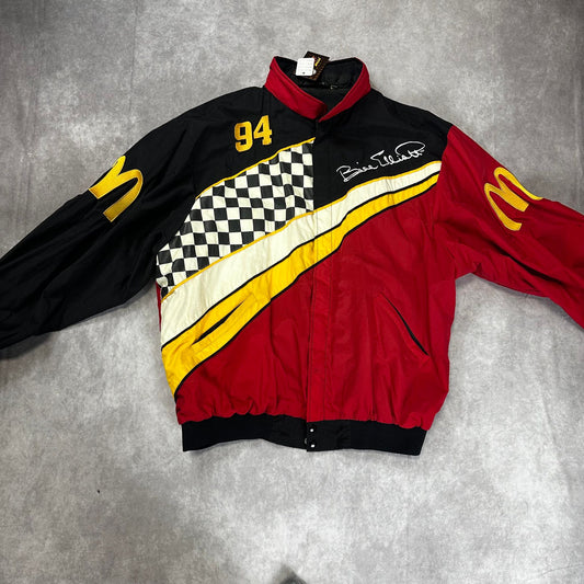 (XXL) Vintage Mcdonald's Nascar jacket