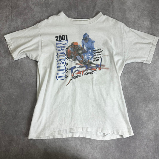 2001 japan skiing T-shirt