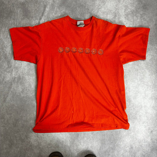 (L) Vintage Y2K Orange Nike T-Shirt