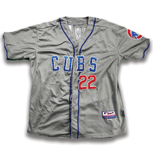 (SZ 52) Chicago Cubs Heyward Jersey