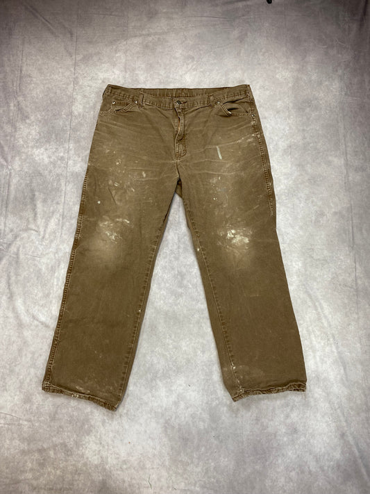 (40x30) Brown Dickies Carpenter Pants