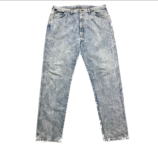 (42x36) Wrangler Acid Wash Baggy Jeans