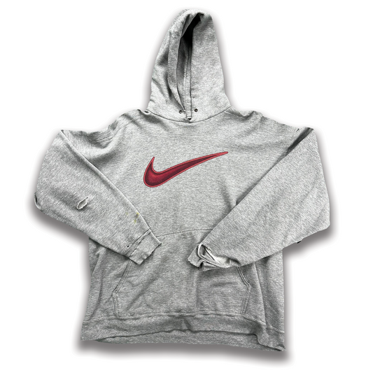 (L) Vintage Nike Swoosh Hoodie
